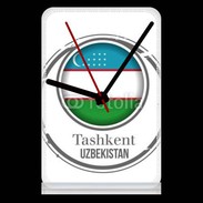 Pendule de bureau Logo Ouzbékistan