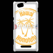 Coque Sony Xperia M Logo Honolulu