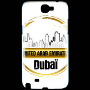 Coque Samsung Galaxy Note 2 Logo Dubaï