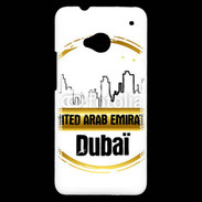 Coque HTC One Logo Dubaï