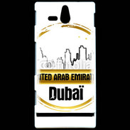 Coque Sony Xperia U Logo Dubaï