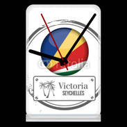 Pendule de bureau Logo Les Seychelles