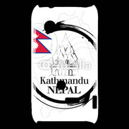 Coque Sony Xperia Typo Logo Népal