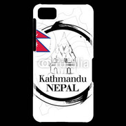 Coque Blackberry Z10 Logo Népal