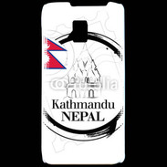 Coque LG P990 Logo Népal