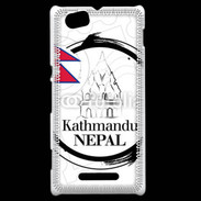 Coque Sony Xperia M Logo Népal