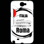 Coque Samsung Galaxy Note 2 Logo Rome Italie