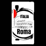 Coque LG Optimus L9 Logo Rome Italie