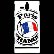 Coque Sony Xperia U Logo Paris 