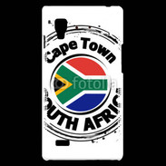 Coque LG Optimus L9 Logo Cap Town