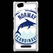 Coque Sony Xperia M Logo Scandinavie
