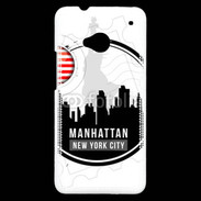 Coque HTC One Logo Manhattan