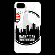 Coque Blackberry Z10 Logo Manhattan