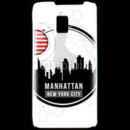 Coque LG P990 Logo Manhattan