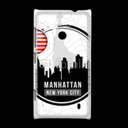 Coque Nokia Lumia 520 Logo Manhattan