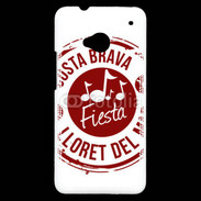 Coque HTC One Logo Costa Brava