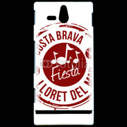 Coque Sony Xperia U Logo Costa Brava