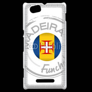 Coque Sony Xperia M Logo Madère