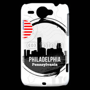 Coque HTC Wildfire G8 Logo Philadelphie