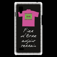Coque LG Optimus L9 Bonus offensif-Défensif Adjoint terrain Noir