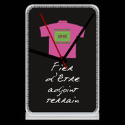 Pendule de bureau Bonus offensif-Défensif Adjoint terrain Noir