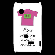 Coque Sony Xperia Typo Bonus offensif-Défensif Adjoint terrain Blanc