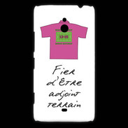Coque Nokia Lumia 1320 Bonus offensif-Défensif Adjoint terrain Blanc