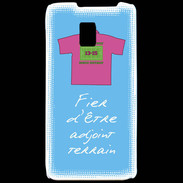 Coque LG P990 Bonus offensif-Défensif Adjoint terrain Bleu