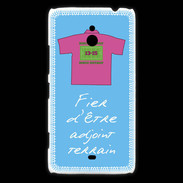 Coque Nokia Lumia 1320 Bonus offensif-Défensif Adjoint terrain Bleu