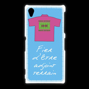 Coque Sony Xpéria Z1 Bonus offensif-Défensif Adjoint terrain Bleu
