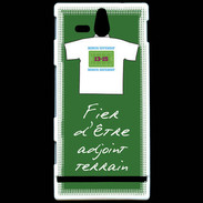 Coque Sony Xperia U Bonus offensif-Défensif Adjoint terrain Vert