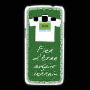 Coque Samsung Galaxy Express2 Bonus offensif-Défensif Adjoint terrain Vert