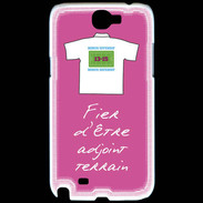 Coque Samsung Galaxy Note 2 Bonus offensif-Défensif Adjoint terrain Rose
