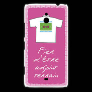 Coque Nokia Lumia 1320 Bonus offensif-Défensif Adjoint terrain Rose