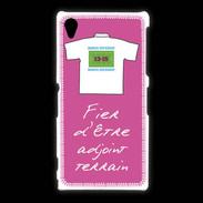 Coque Sony Xpéria Z1 Bonus offensif-Défensif Adjoint terrain Rose