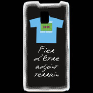Coque LG P990 Bonus offensif-Défensif Adjoint terrain Noir 2