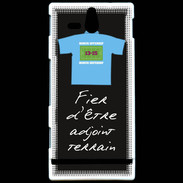 Coque Sony Xperia U Bonus offensif-Défensif Adjoint terrain Noir 2