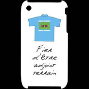 Coque iPhone 3G / 3GS Bonus offensif-Défensif Adjoint terrain Blanc 2