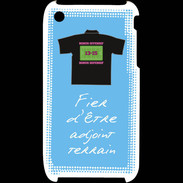 Coque iPhone 3G / 3GS Bonus offensif-Défensif Adjoint terrain Bleu 2