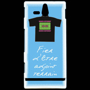 Coque Sony Xperia U Bonus offensif-Défensif Adjoint terrain Bleu 2