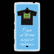 Coque Nokia Lumia 1320 Bonus offensif-Défensif Adjoint terrain Bleu 2