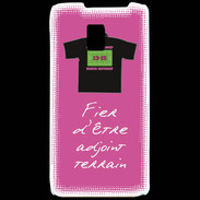 Coque LG P990 Bonus offensif-Défensif Adjoint terrain Rose 2