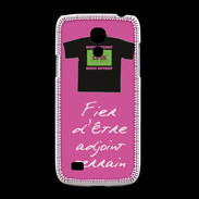 Coque Samsung Galaxy S4mini Bonus offensif-Défensif Adjoint terrain Rose 2