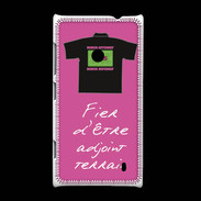 Coque Nokia Lumia 520 Bonus offensif-Défensif Adjoint terrain Rose 2