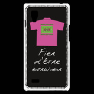 Coque LG Optimus L9 Entraîneur Bonus offensif-défensif Noir