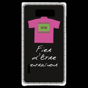 Coque LG Optimus L7 Entraîneur Bonus offensif-défensif Noir