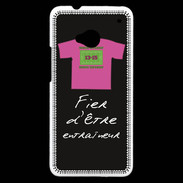 Coque HTC One Entraîneur Bonus offensif-défensif Noir