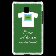 Coque LG Optimus L3 II Entraîneur Bonus offensif-défensif Vert