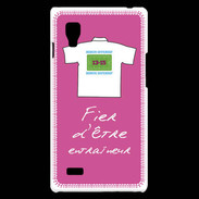 Coque LG Optimus L9 Entraîneur Bonus offensif-défensif Rose