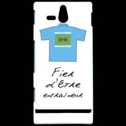 Coque Sony Xperia U Entraîneur Bonus offensif-défensif Blanc 2